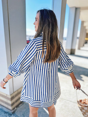 Nautical Stripe Dress