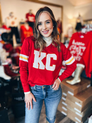 QOS Varsity KC Sweater