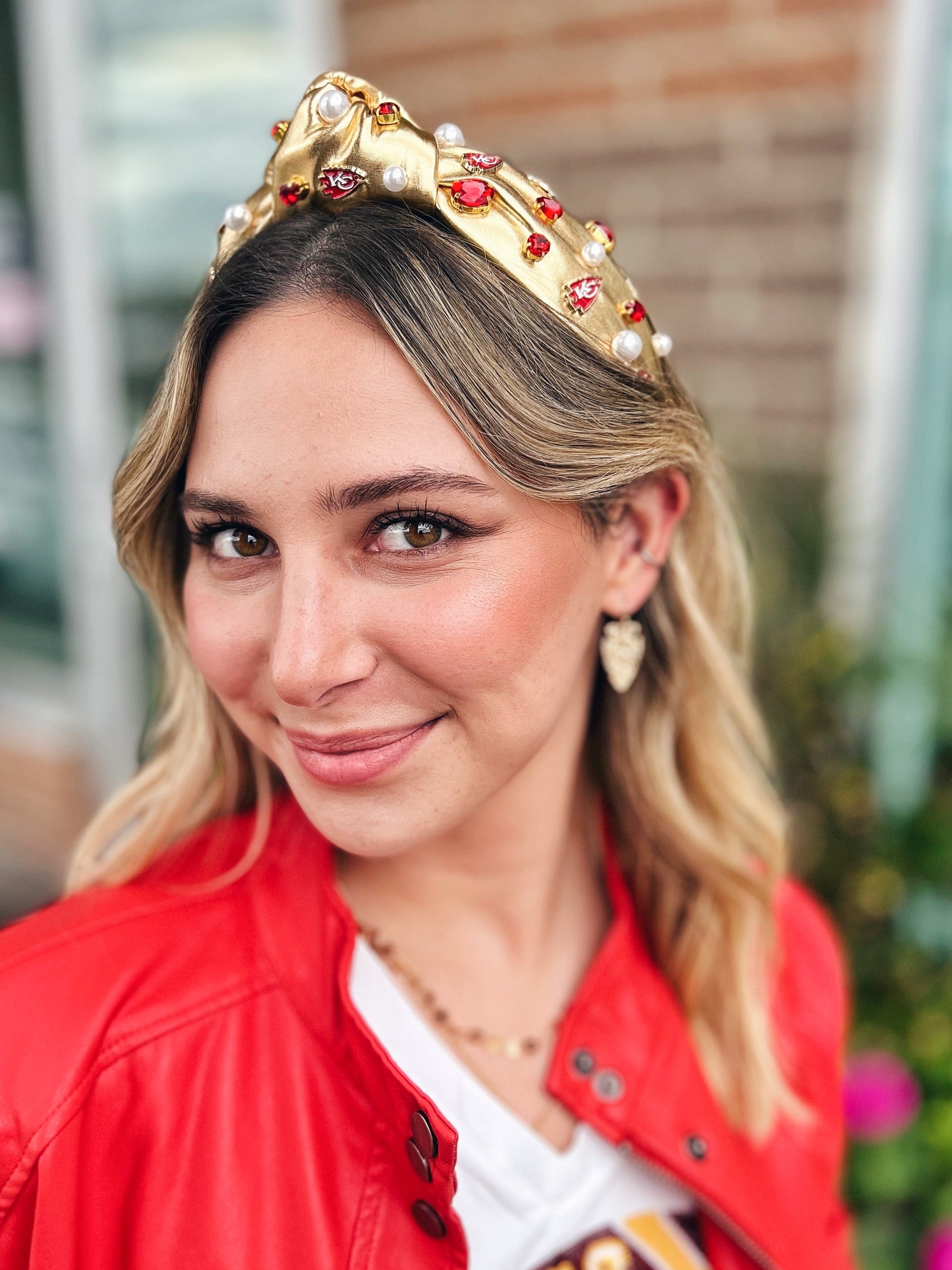 KC Chiefs Knotted Headbands  LIMITED Quantities – Claire and