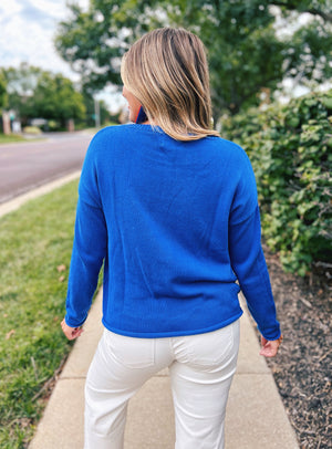 Kansas Football Knit Sweater