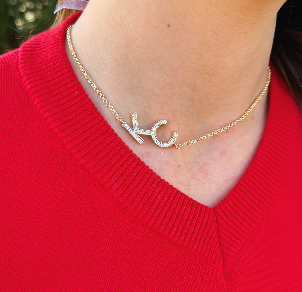 KC Pave Necklace