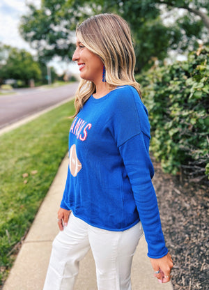 Kansas Football Knit Sweater