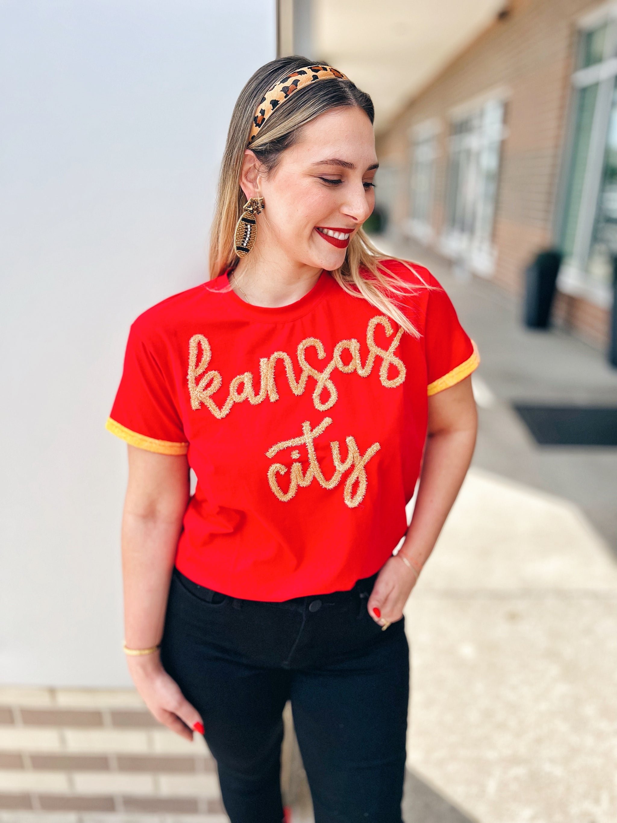 Chiefs Red Icon Kansas City Sweatshirt – Amelia's Boutique