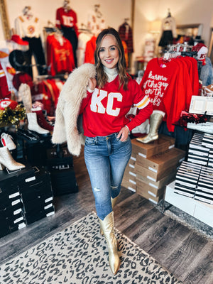 QOS Varsity KC Sweater