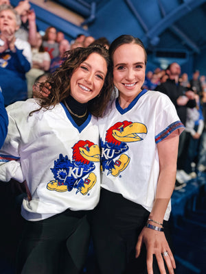 Queen of Sparkles KU Jayhawk Tee