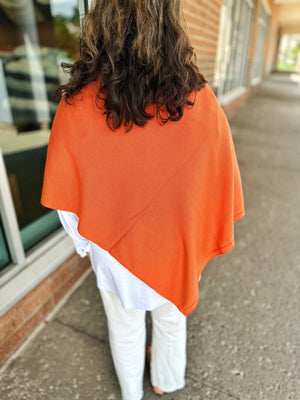 Jack-O-Lantern Poncho