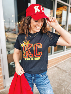 Never Satisfied KC Tee