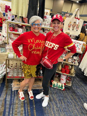 Queen of Sparkles Merry Chiefs-Mas Sweater